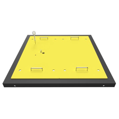 Smart manhole cover Square