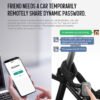 Smart Fingerprint Password Bicycle Lock