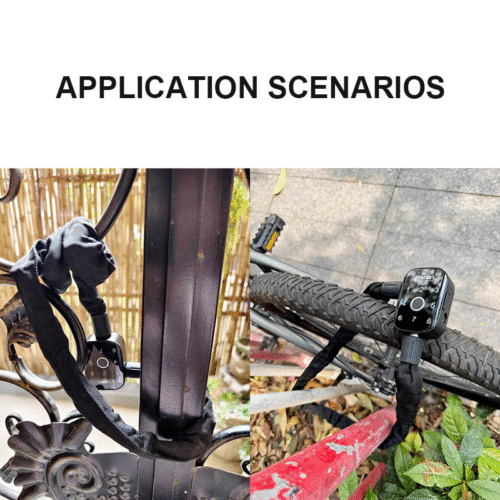 Smart Fingerprint Password Bicycle Lock