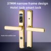 Aluminum Door Hotel Lock-Narrow