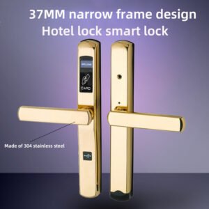 Aluminum Door Hotel Lock-Narrow