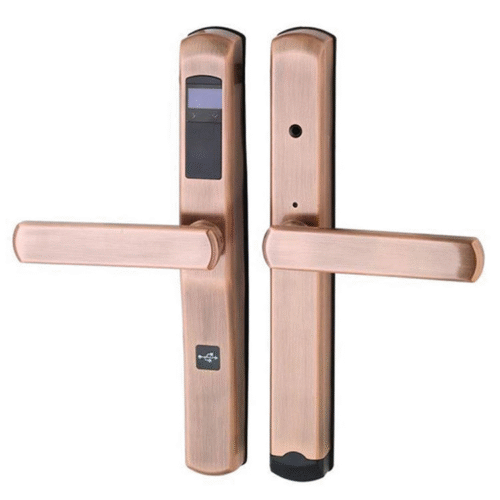 Aluminum Door Hotel Lock-Narrow