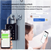 Large fingerprint padlock