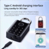 Large fingerprint padlock